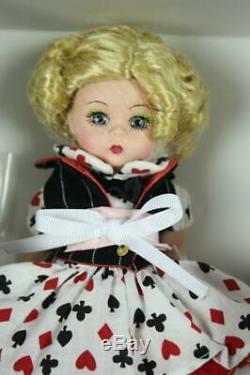 NIB Wendy Plays Poker Madame Alexander Doll 50330 Blonde Blue Eyes