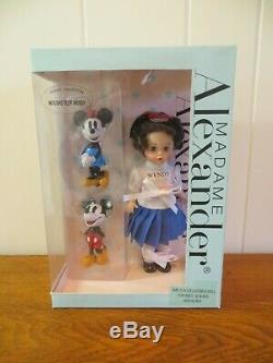 NIB withTag Madame Alexander Mouseketeer Wendy Disney Doll Mickey Minnie Mouse 8
