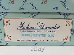 NRFB ADORABLE SILK VICTORIA #26875 Madame Alexander Doll