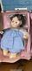 NRFB Madame Alexander Puddin' Doll Brunette 14 in Blue Gingham Dress 3930