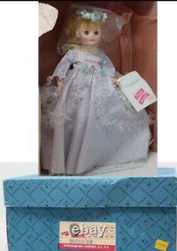 NRFB Vintage Madame Alexander Doll 13 Cinderella White Gown #1548 Original Box