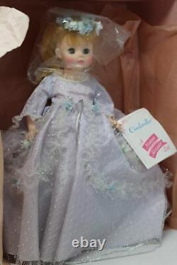NRFB Vintage Madame Alexander Doll 13 Cinderella White Gown #1548 Original Box