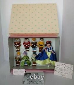 New And Nrfb Madame Alexander Snow White And The Seven Dwarfs Disney Doll Set