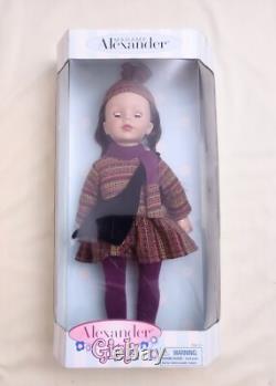 New Madame Alexander 18 Brunette Sleepy Eyes, Rooted Hair, W Outfit GIRLZ