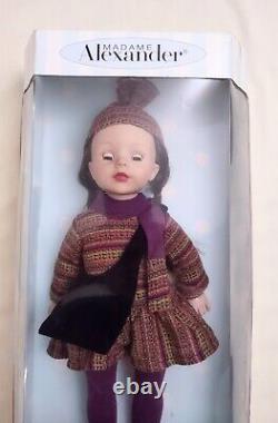 New Madame Alexander 18 Brunette Sleepy Eyes, Rooted Hair, W Outfit GIRLZ