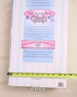 New Madame Alexander 18 Brunette Sleepy Eyes, Rooted Hair, W Outfit GIRLZ