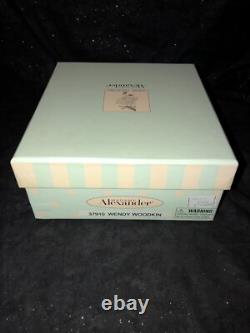 New Madame Alexander 8 Doll 37910 Wendy Woodkin, 2004 LE COA NIB