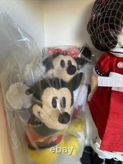 New Madame Alexander 8 Doll Wendy Loves Mickey and Minnie & 39555 2003 Disney
