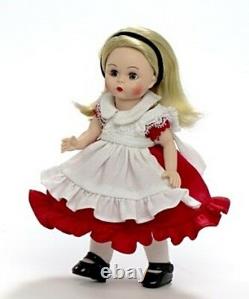 New Madame Alexander Alice in Her Red Dress Alice in Wonderland 8 Doll