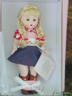New Madame Alexander Cowgirl Boots and Bling 8 Inch Doll