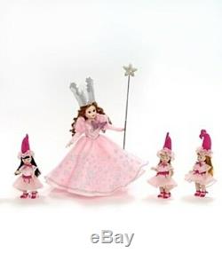 New Madame Alexander Wizard of Oz Glinda Good WItch & Lullaby League 75 Ann 10