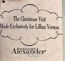 New No Box 2007 Madame Alexander 8 Doll The Christmas Visit For Lillian Vernon