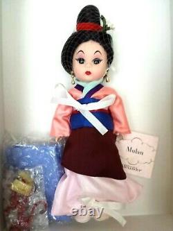 New Rare 2002 Madame Alexander Mulan And Mushu Disney Disneyana Doll MX # 36260