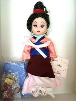 New Rare 2002 Madame Alexander Mulan And Mushu Disney Disneyana Doll MX # 36260
