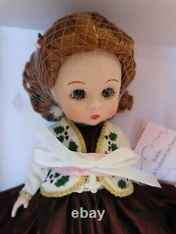 New! Rare Madame Alexander 8 Doll Lenox Holiday Limited Edition 31725 Coa Nrfb