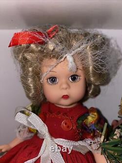 New twelve days of Christmas Madame Alexander doll 8 inch 35555 with tree