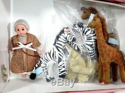 Nib Madame Alexander Doll 8 Noah's Ark #33155 Giraffe Zebra Camel