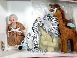 Nib Madame Alexander Doll 8 Noah's Ark #33155 Giraffe Zebra Camel