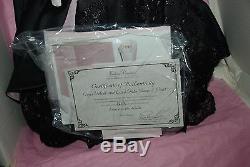 Onyx Velvet & Lace Gala Gown & Coat 21'' Cissy Doll by Madame Alexander NRFB
