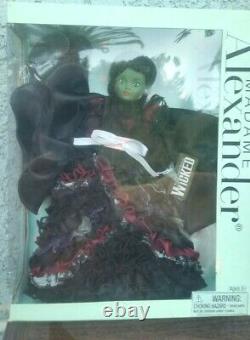 RARE 2006 Madame Alexander Elphaba Broadway Collection 8 Wicked Wizard of OzNEW