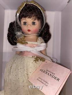 RARE 2017 Madame Alexander 8 LENOX GOLDEN SNOWFLAKE DOLL 73140