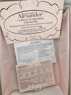 RARE Brand New In Box Madame Alexander Doll- Catherine Parr 61580