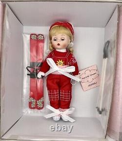 RARE Brand New In Box Madame Alexander Doll- Skiing The Alps-Switzerland #66690