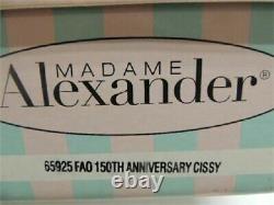 RARE! FAO Schwarz LE100 150th Anniversary Madame Alexander Silk Cissy Doll 65925
