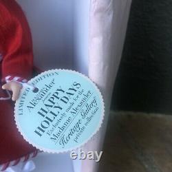 RARE MADAME ALEXANDER DOLL HAPPY HOLLY DAYS In Box