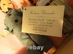 RARE MADAME ALEXANDER LITTLE RASCALS DOLL SET LIMITED EDITION with ORIGINAL BOX