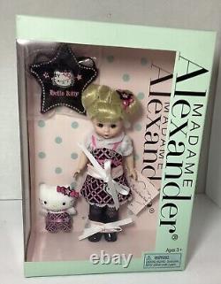 RARE Madam Alexander 8 Doll Punk Princess Hello Kitty MX48560 WithAccessories NIB