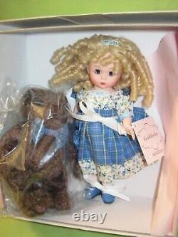 RARE Madame Alexander 2007 GOLDILOCKS 8 Wendy DOLL with BEAR Plush #46475 MIB