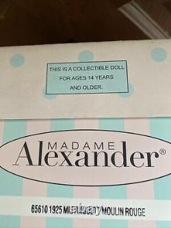 RARE Madame Alexander Mistinguette Moulin Rouge Limited Edition NRFB 21 Cissy