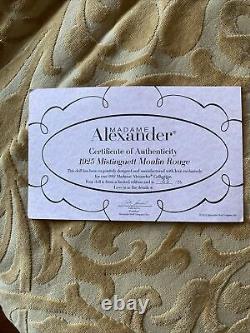 RARE Madame Alexander Mistinguette Moulin Rouge Limited Edition NRFB 21 Cissy