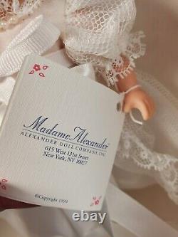 RARE NEW 1999 BRIDE Madame Alexander 8 Doll & Accessories #26019 Tag/COA/Box