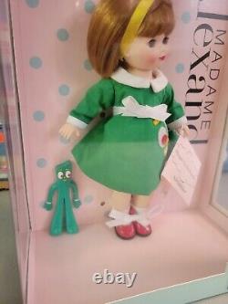 RARE NIB GUMBY Retired 2008 Madame Alexander 8 Doll 44852/48945 Maggie Loves