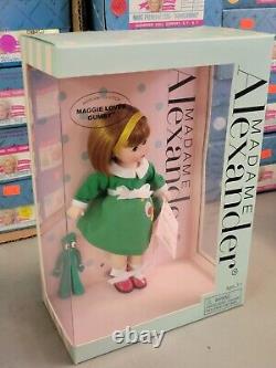 RARE NIB GUMBY Retired 2008 Madame Alexander 8 Doll 44852/48945 Maggie Loves