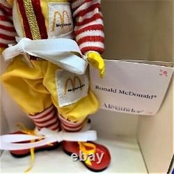 REDUCED Ronald Mcdonald #2528 Madam Alexander Doll