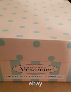 RL? Madame Alexander NEW 10 Doll Radio City Rockette Trunk Set 49805