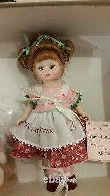 RL Madame Alexander New 8 Doll Three Little Kittens 45445