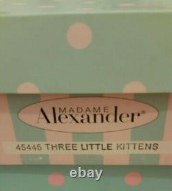 RL Madame Alexander New 8 Doll Three Little Kittens 45445