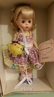 RRD Madame Alexander NEW 8 Doll Wendy's Easter Egg Hunt 64485