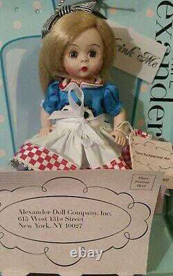RRD? Madame Alexander New 8 Doll? Down The Rabbit Hole Alice? 64525