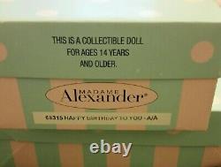 RRD? Madame Alexander New 8 Doll? Happy Birthday to You? A/A 68315