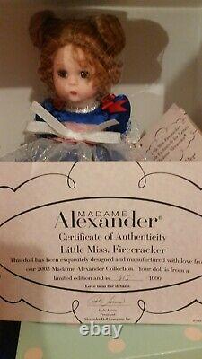 RRD? Madame Alexander New 8 Doll? Little Miss Firecracker? Lenox36425