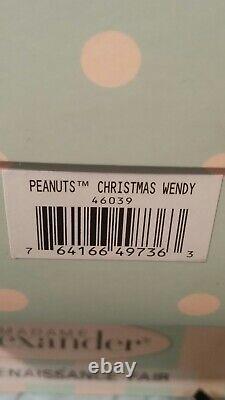 RRD? Madame Alexander New 8 Doll? Peanuts Christmas Wendy? 49736