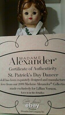 RRD? Madame Alexander New 8 Doll? St Patrick's Day Dancer? 50780