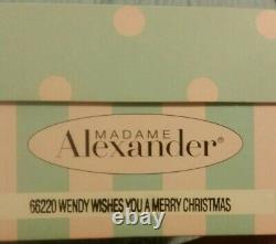 RRD? Madame Alexander New 8 Doll? Wendy Wishes You A Merry Christmas? 66220