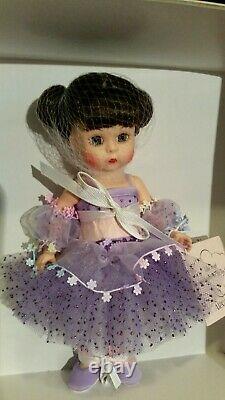 RRD \uD83D\uDC96 Madame Alexander New 8 Doll? Lilac Swirl? COA #0287 41930