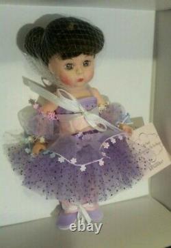 RRD \uD83D\uDC96 Madame Alexander New 8 Doll? Lilac Swirl? COA #0287 41930